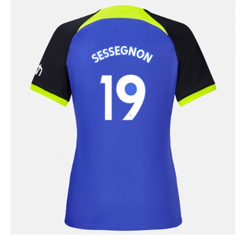 Tottenham Hotspur Ryan Sessegnon #19 Bortedrakt Kvinner 2022-23 Kortermet Tottenham Hotspur Ryan Sessegnon #19 Bortedrakt Kvinner 2022-23 Kortermet